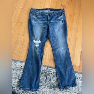 Torrid Premium Distressed Denim Jeans 22R